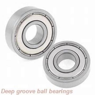 12 mm x 37 mm x 12 mm  skf W 6301-2RZ Deep groove ball bearings