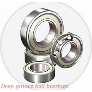 1,5 mm x 4 mm x 2 mm  skf W 638/1.5 R-2Z Deep groove ball bearings
